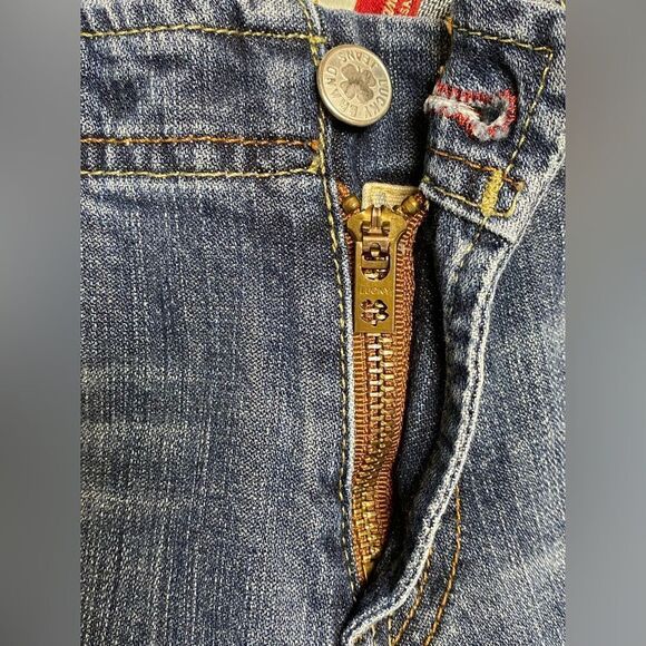 Lucky Brand Women’s Blue Flared Vintage Y2K Wonder Jean Sz 6/28 - Picture 10 of 15